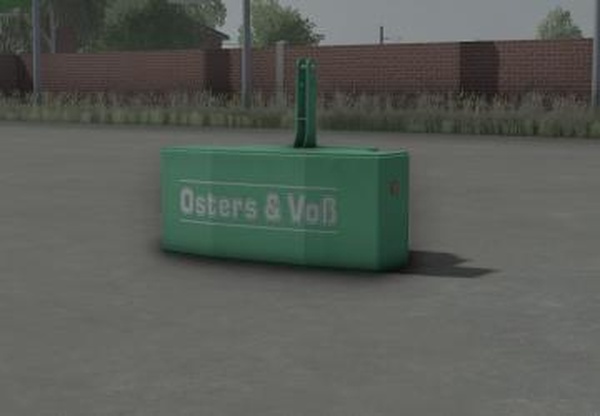 Osters & Voß weightверсия 1.0.0.0 для Farming Simulator 2022