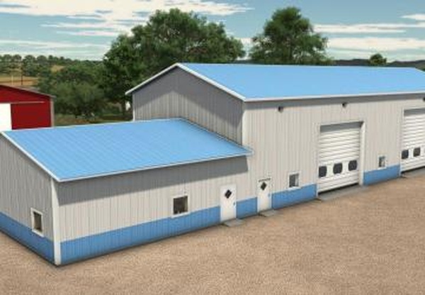 Shed With Officeверсия 1.0.0.0 для Farming Simulator 2025