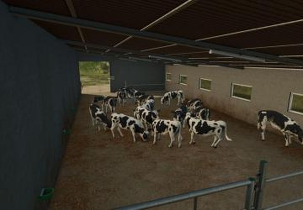 Cow Barnверсия 1.0.0.0 для Farming Simulator 2025