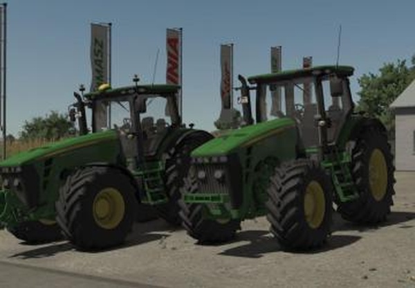 John Deere 8R 2009версия 1.2.0.1 для Farming Simulator 2025