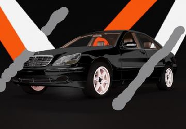 Mercedes-Benz S600 W220версия 1.0 для BeamNG.drive (v0.18.x)