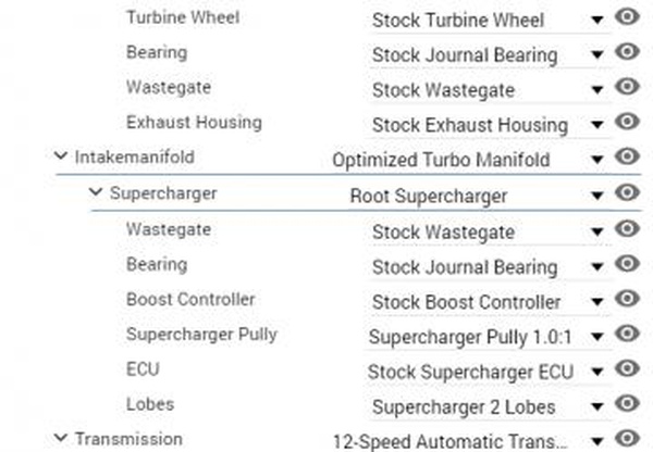 DSG7 + AT12 ступеней + Пак двигателейверсия v1.0 для BeamNG.drive (v0.18.4.1)
