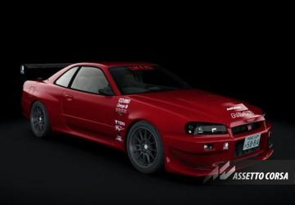 MCR R34 GT-Rверсия 1.3.1 для Assetto Corsa