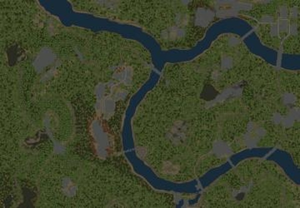 Карта «На поселении»версия 1.0 для Spintires: MudRunner (v22.03.19)