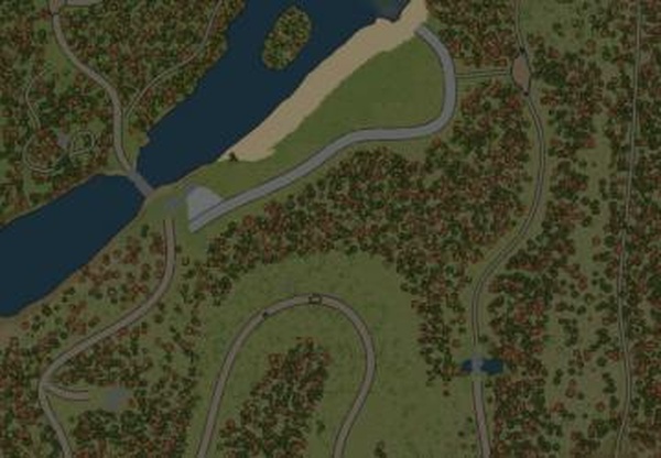 Карта «Брод»версия v2 для Spintires: MudRunner (v22.03.19)