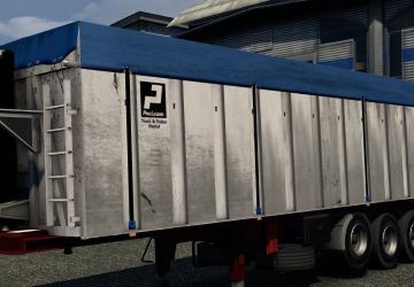 Грязный трейлер Fruehaufверсия 1.0 для Euro Truck Simulator 2 (v1.40.x, 1.41.x)