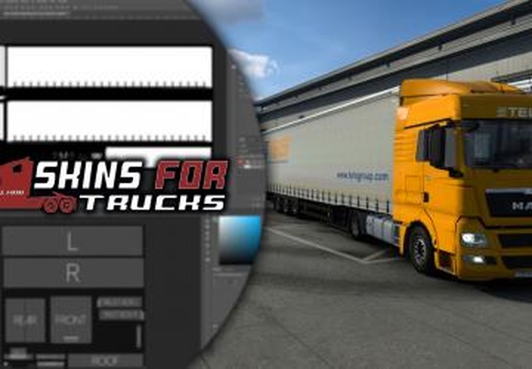 Скин  «TK TELS»версия 1.0 для Euro Truck Simulator 2 (v1.40.x, - 1.43.x)