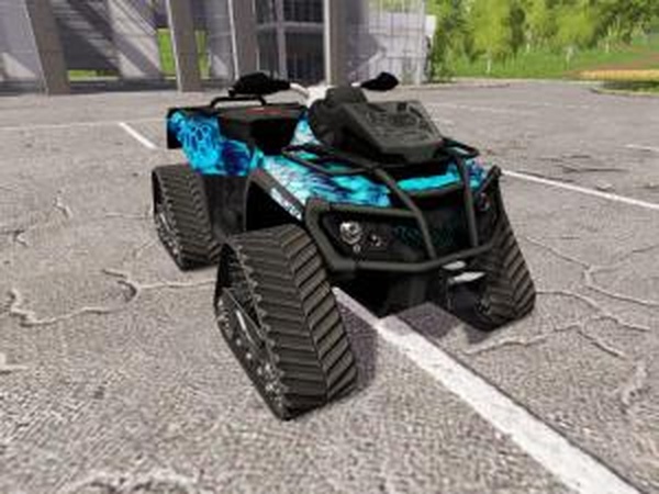 Can-Am Outlander 1000 XT Kryptekверсия 09.01.17 для Farming Simulator 2017 (v1.3.1)