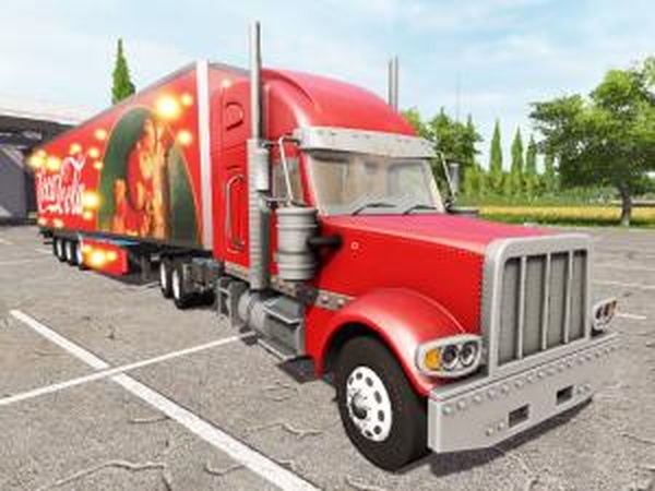 Lizard TX 415 Barrelcore Coca-Colaверсия 06.01.17 для Farming Simulator 2017 (v1.3.1)