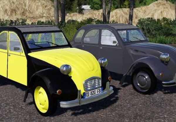 Citroen 2CVверсия 1.0.0.0 для Farming Simulator 2019 (v1.7.1.0)