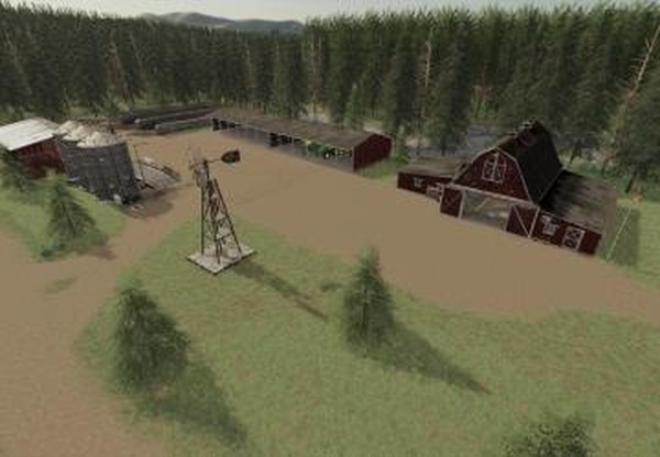 Карта «Yukon River Valley»версия 1.1.0.0 для Farming Simulator 2019 (v1.6.x)