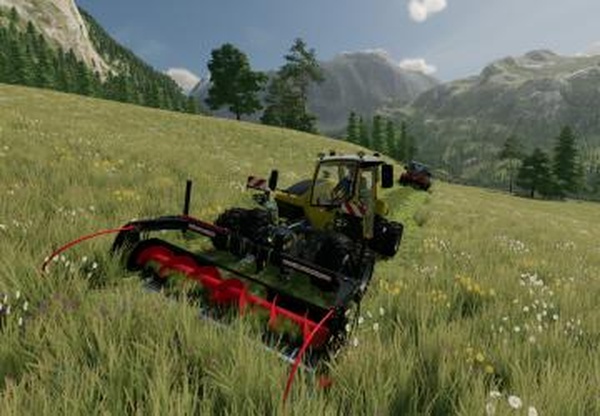 Lizard Cutter Bar F3100версия 1.0.0.0 для Farming Simulator 2022