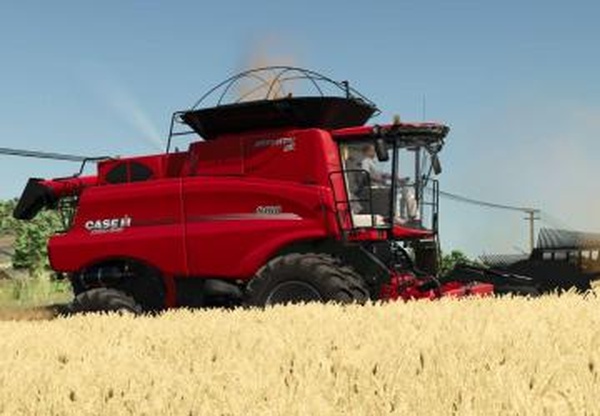 Case IH Axial Flow 6160 Automation And Terraflex 4F35v1.0.0.0 для Farming Simulator 2025