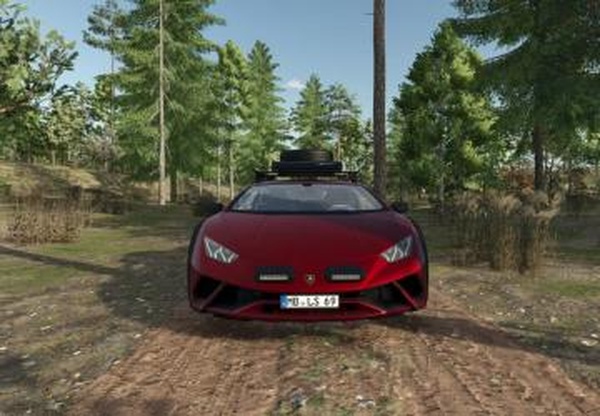 Lamborghini Huracan Sterratoверсия 1.0.0.0 для Farming Simulator 2025