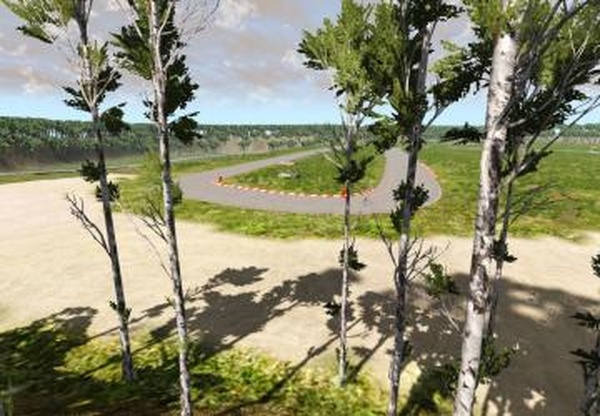 Карта «Aegean Race Track»версия 1.0 для BeamNG.drive (v0.17)