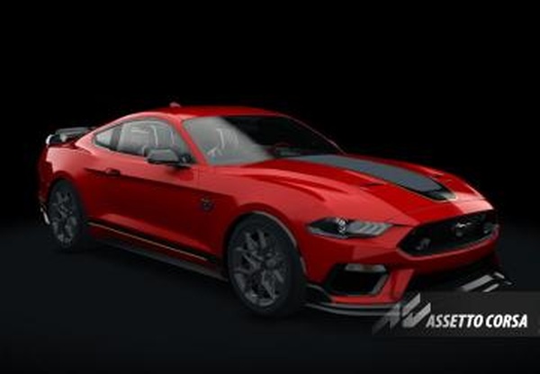 Ford Mustang Mach 1 2021версия 1.1 для Assetto Corsa