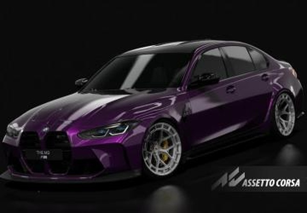 CIS BMW M3 Competition M3 (G80)версия 1.5 для Assetto Corsa