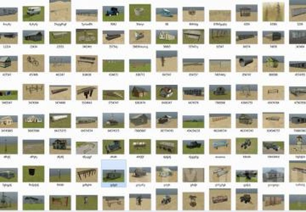 Пак объектов для редактора картверсия Final для Spintires: MudRunner