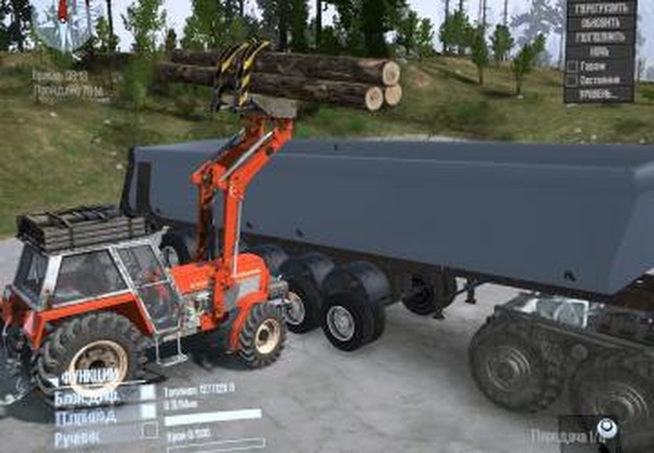 Фикс для трактора «Zetor 12045»версия 22.03.19 для Spintires: MudRunner (v19.11.18)