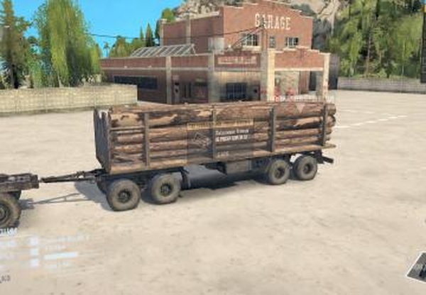 Пак прицепов сортиментовозовверсия 1 для Spintires: MudRunner (v18.10.18)