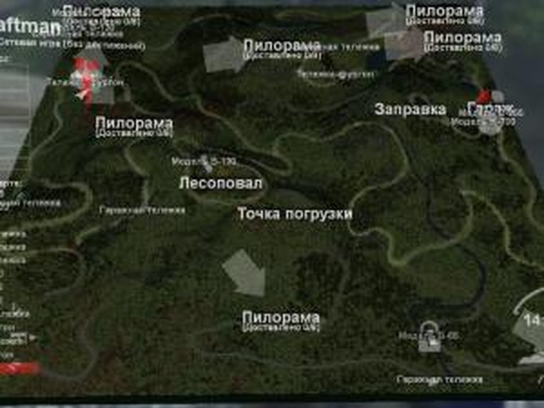 Карта «Ремесленник»версия 2 для SpinTires (v03.03.16)