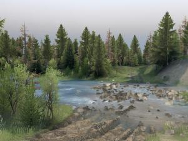 Карта «Хробак»версия 0.1 для SpinTires (v03.03.16)