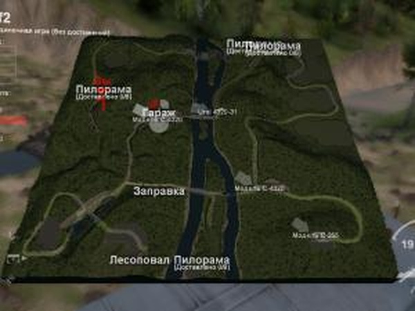 Карта  «Торфяники 2»версия 1.0 для SpinTires (v03.03.16)