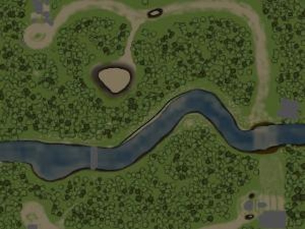 Карта «Река»версия 1.0 для SpinTires (v03.03.16)