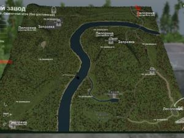 Карта «Танковый Завод»версия 1.0 для SpinTires (v03.03.16)