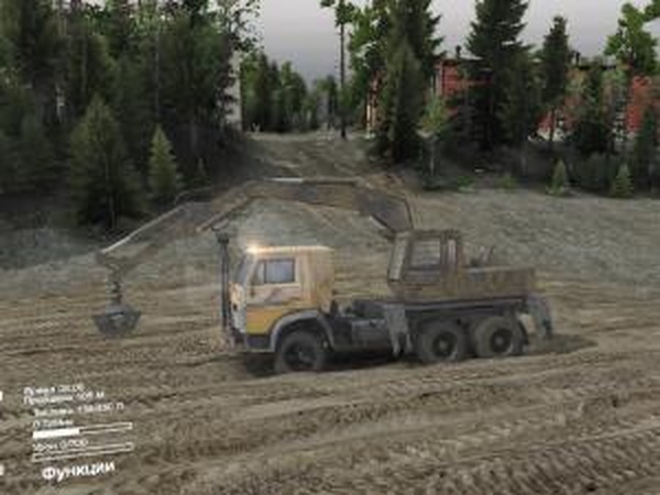 КамАЗ-55118версия 1.0 для SpinTires (v03.03.16)