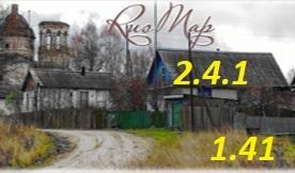 FIX map  RusMap 2.41версия 1.41 для Euro Truck Simulator 2