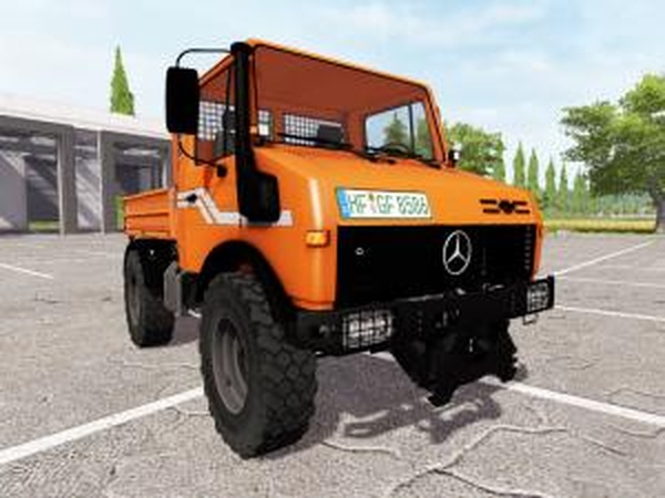 Mercedes-Benz Unimog U1600версия 04.01.17 для Farming Simulator 2017 (v1.3.1)