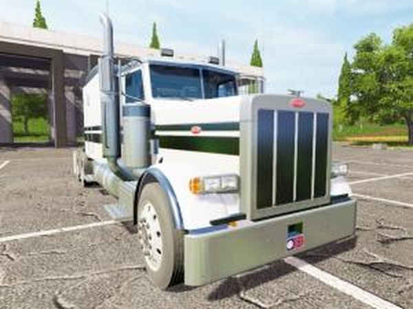 Peterbilt 379 flat topверсия 03.01.17 для Farming Simulator 2017 (v1.3.1)