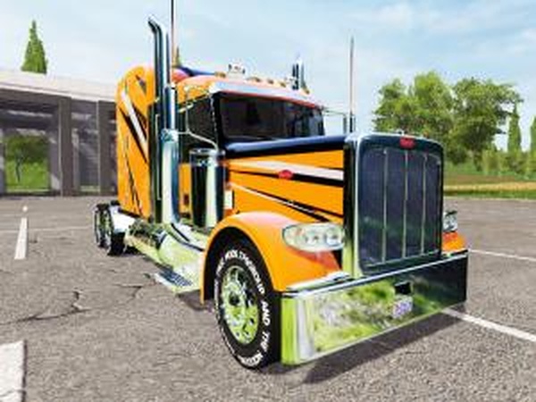 Peterbilt 388версия 03.01.17 для Farming Simulator 2017 (v1.3.1)