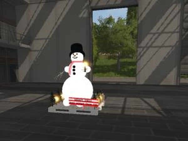 Снеговикверсия 1 для Farming Simulator 2017