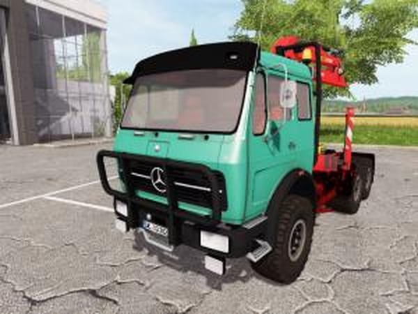Mercedes-Benz NG 1632 forestверсия 01.01.17 для Farming Simulator 2017 (v1.3.1)