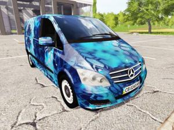 Mercedes-Benz Viano Kryptekверсия 01.01.17 для Farming Simulator 2017 (v1.3.1)