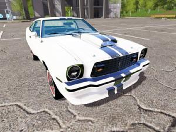 Ford Mustang II King Cobra 1978версия 01.01.17 для Farming Simulator 2017 (v1.3.1)
