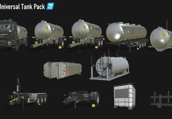 LSFM Universal Tank Packверсия 1.1.0.1 для Farming Simulator 2022 (v1.13.x)