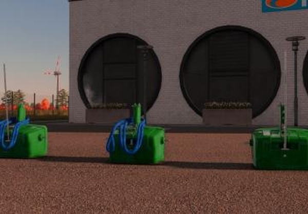 John Deere 900KG Weightверсия 1.0.0.0 для Farming Simulator 2022