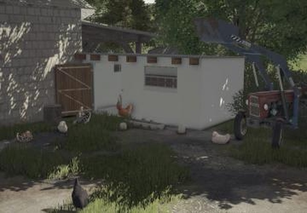 Small Renovated Chicken Coopверсия 1.0.0.0 для Farming Simulator 2025