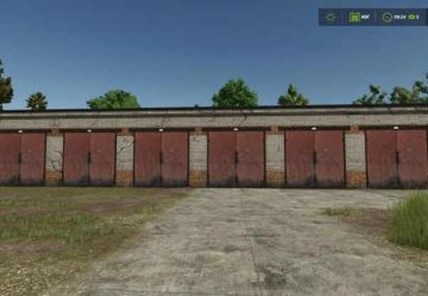 Brick Old Garageверсия 1.0.0.0 для Farming Simulator 2025