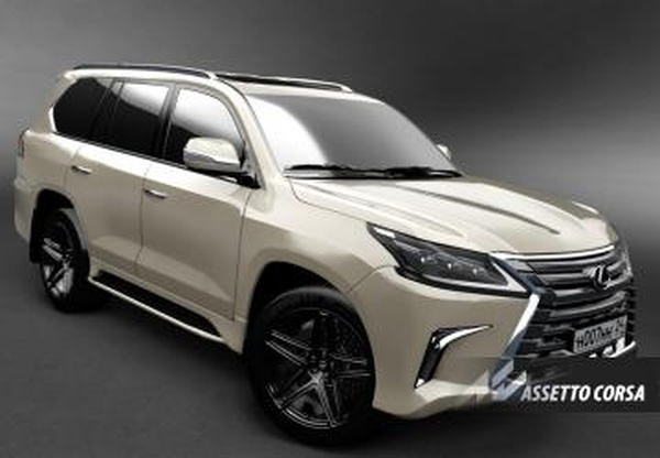 Lexus LX570 TUNEDверсия 1 для Assetto Corsa