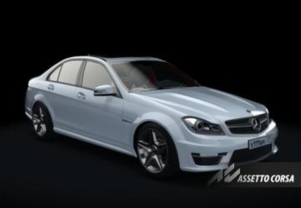 Mercedes-Benz C63 AMG Stock Stage 1версия 1.2 для Assetto Corsa