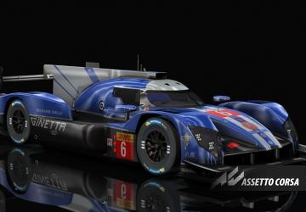 LMP-1 Ginetta G60-LT-P1версия 1.16.3 для Assetto Corsa