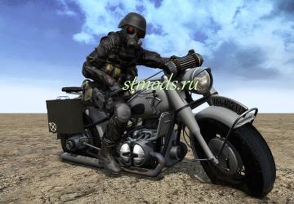 BMW R-75 Driver Hunkверсия 1.0 для Spintires: MudRunner (v22.03.19)