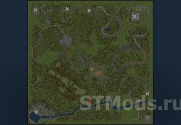 Карта «Долина мостов»версия 2 для Spintires: MudRunner (v22/03/19)