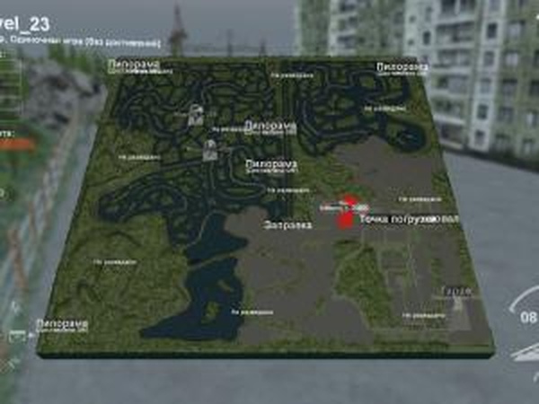 Карта «Level 23»версия 1.0 для SpinTires (v03.03.16)