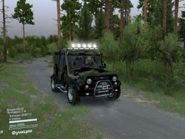 Уаз Hunter Expedition Турбодизельверсия 5 для SpinTires (v03.03.16)