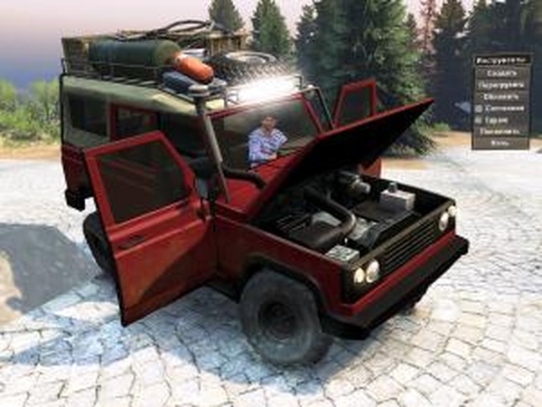 Уаз-3172версия 31.03.17 для SpinTires (v03.03.16)